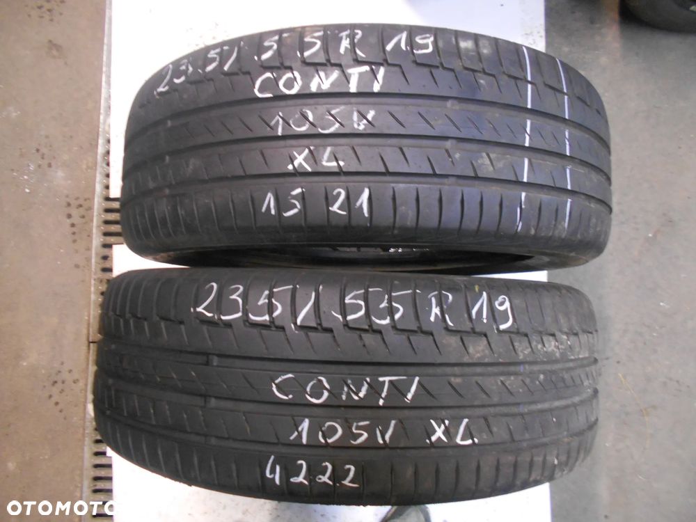 OPONY 235/55R19 CONTINENTAL PREMIUM CONTACT 6 XL DOT 4222 / 1521  7MM - 1