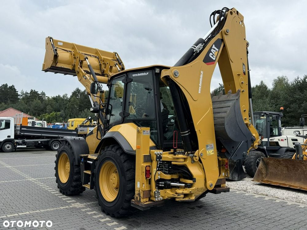 Caterpillar 444F Sterowanie na Joystickach Klima FULL OPCJA - 15