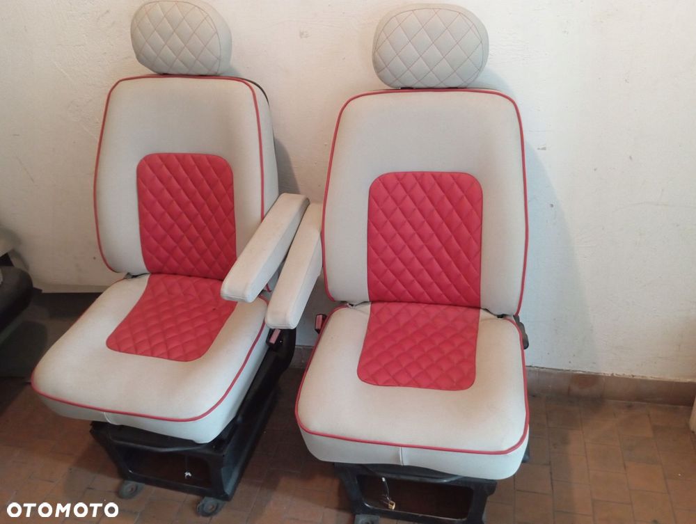 FOTEL LEWY PRAWY PRZÓD KIEROWCY RENAULT MASTER II III LIFT KAMPER - 1