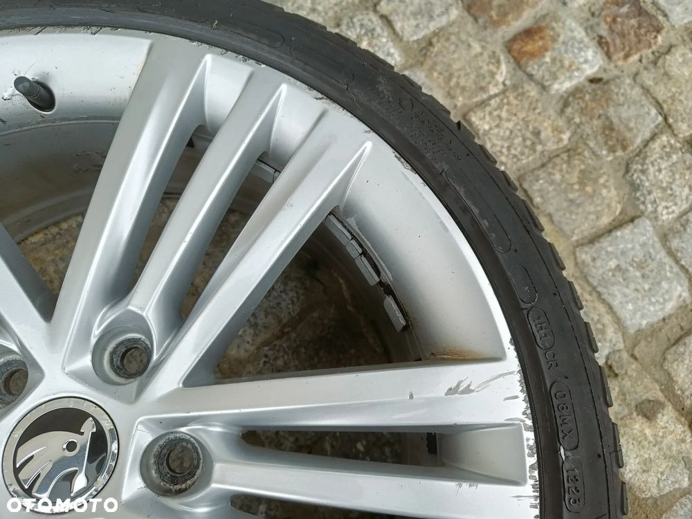 Felgi Aluminiowe 18 Skoda Superb 5x112 ET46 3T0601025T Koła Seat Audi VW - 17