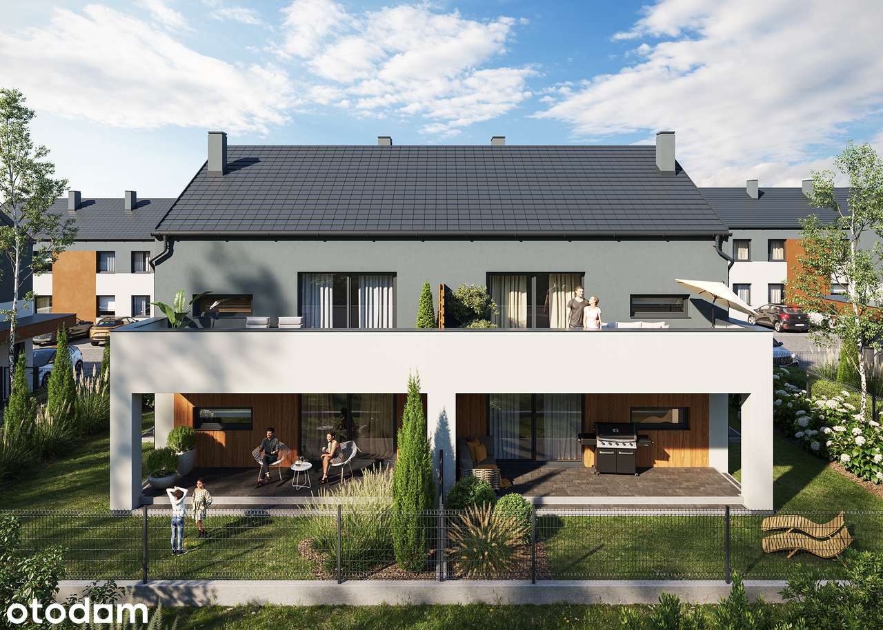 Zielone Górki - komfortowe mieszkanie z ogrodem