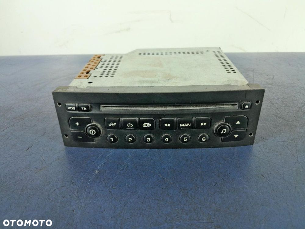 PEUGEOT 307 I RADIO RADIOODTWARZACZ CD 96514684XT - 1