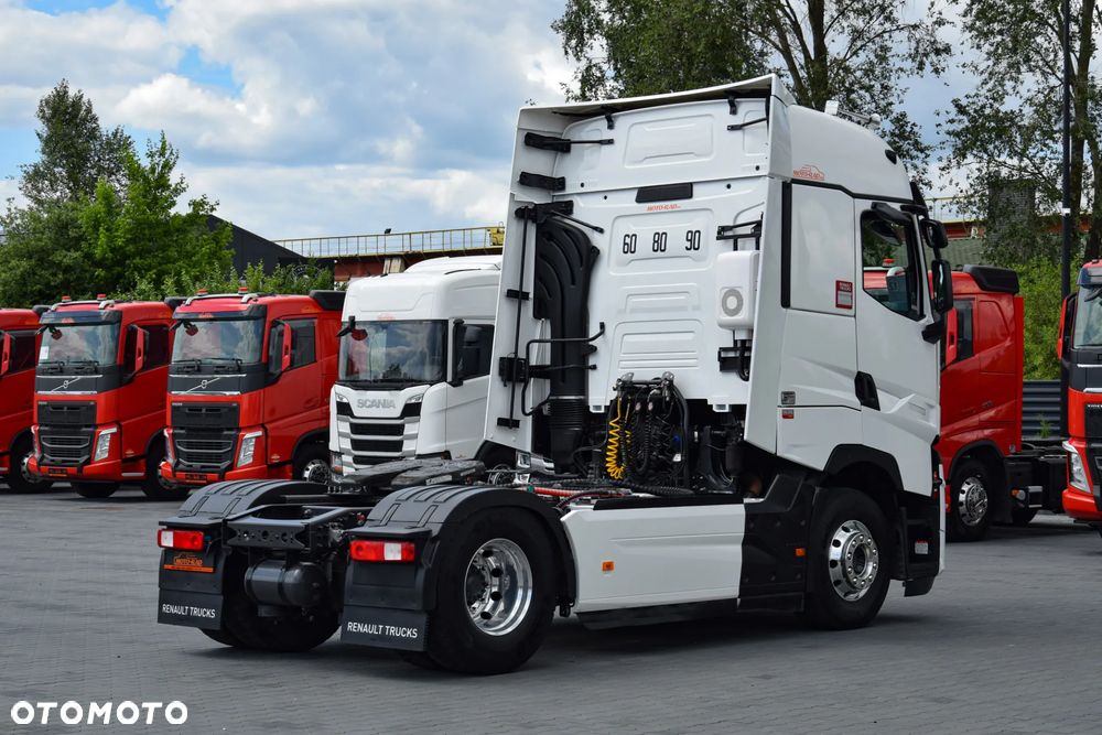 Renault T480 HIGH / 13 LITROWY SILNIK / HYDRAULIKA / RETARDER / KLIMATYZACJA POSTOJOWA / ACC / ALUFELGI / LEDY / XENON / NISKI PRZEBIEG / SERWISOWANY / SPROWADZONY - 6