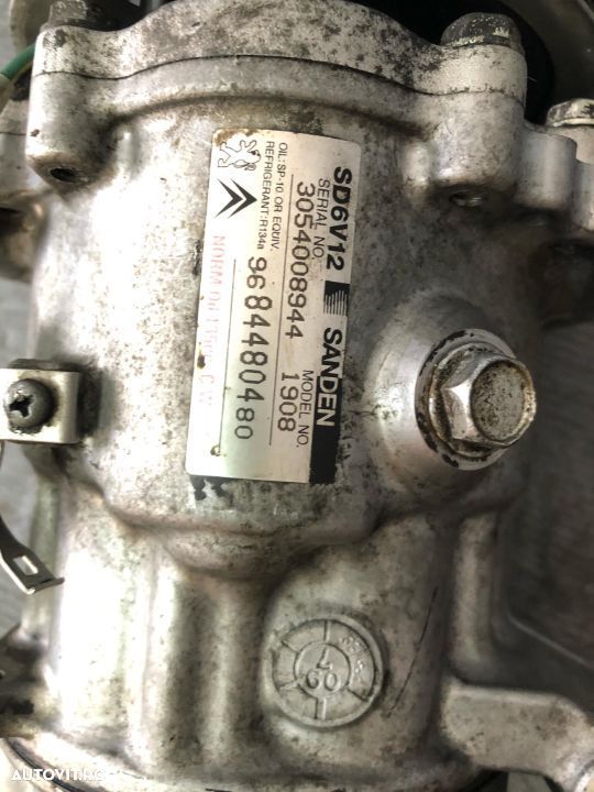 compresor ac 1.1 b 1.4 b 1.6 b citroen c3 xsara peugeot 206 307 406 - 2