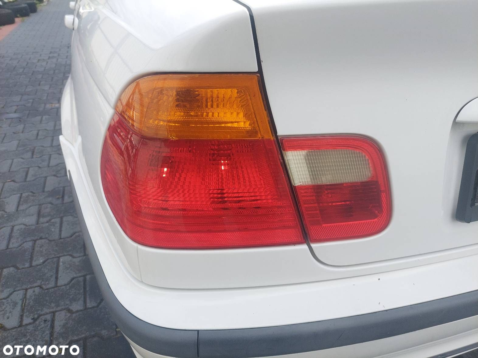KOMPLETNY TYŁ KLAPA ZDERZAK LAMPA BMW E46 300/0 ALPINWEISS 3 SEDAN - 2