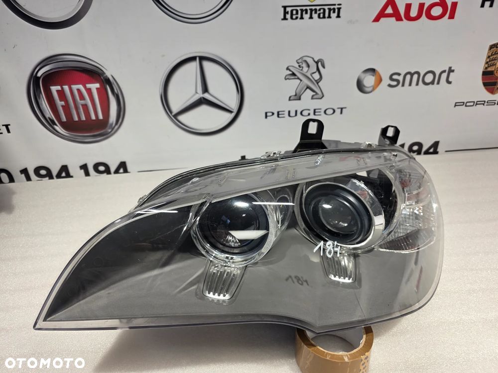 BMW X5 E70 LIFT 10-13 BI-XENON SKRĘTNY DYNAMIC LEWY LEWA LAMPA PRZEDNIA PRZÓD , NR 7221895 / 0514119149 , NR AUKCJI LPP184 - 1