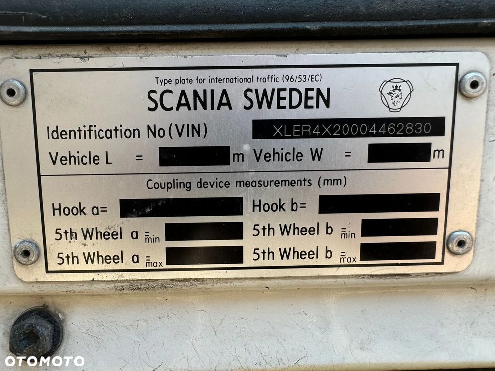 Scania 164.480 V8 - 5