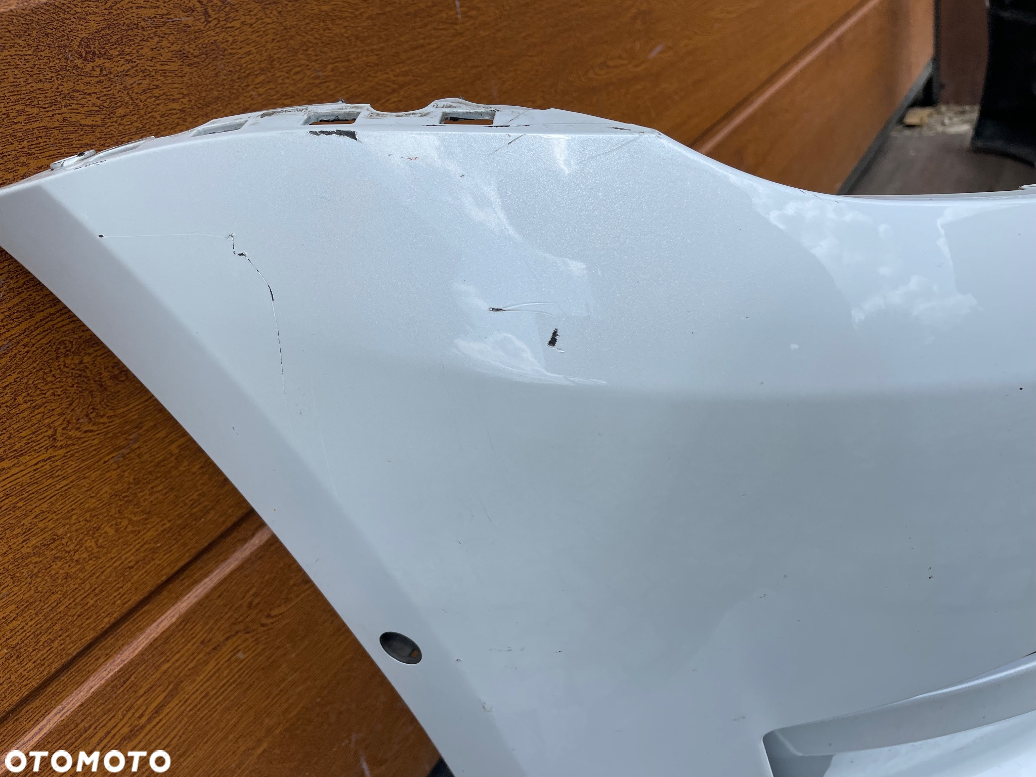 ZDERZAK PRZOD TESLA MODEL 3  PDC przedni biały cześci - 5