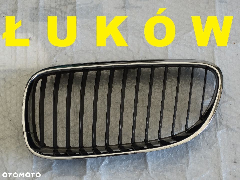 BMW E92 E93 Lift Kratka Nerka Atrapa Grill Lewa Czarna + Chrom 7254969 7254971 7254967 - 1