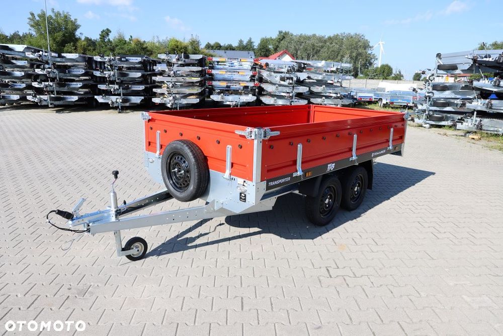 TEMARED TRANSPORTER LIMITOWANA EDYCJA  3015/2 0,75T 304x153x40 cm, dmc 750 kg, Full LED - 1