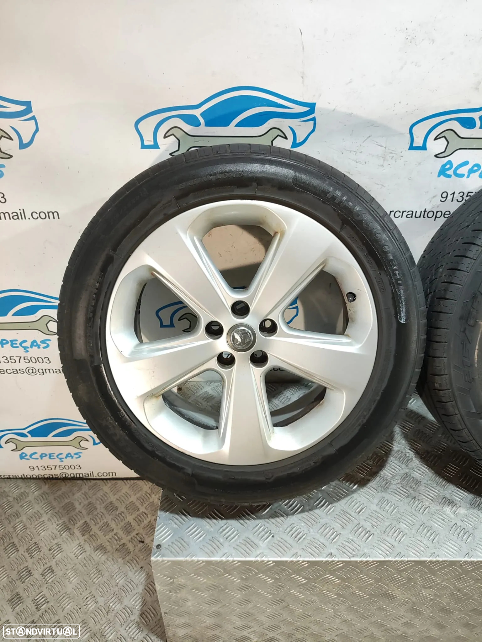 Jantes 18 Polegadas Originais Opel - 5x105 - 95181597 - Mokka Crossland Grandland - 6