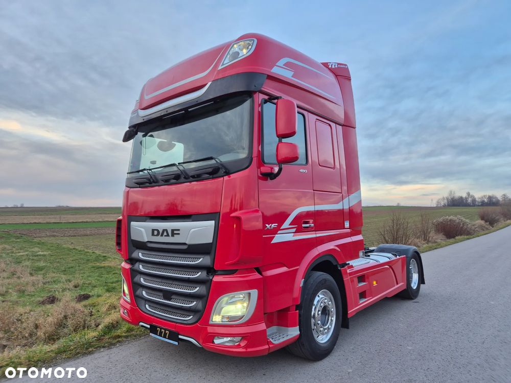 DAF XF 480 2021 Alufelgi opony 90% SSC TOP STANDARD / DUŻE KOTŁY / z Polski / jeden właściciel super zadbane SERWISOWANE - 2