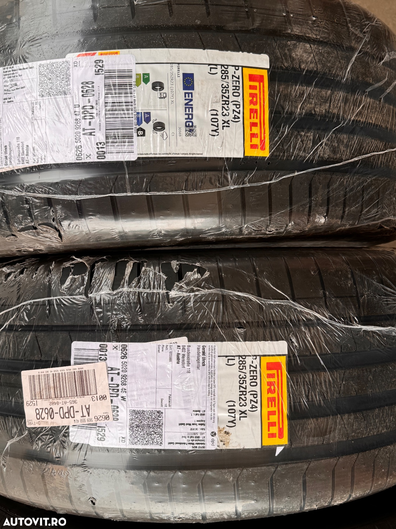Vând set anvelope 285/35/23-325/30/23 Pirelli de vară noi cu L - 2