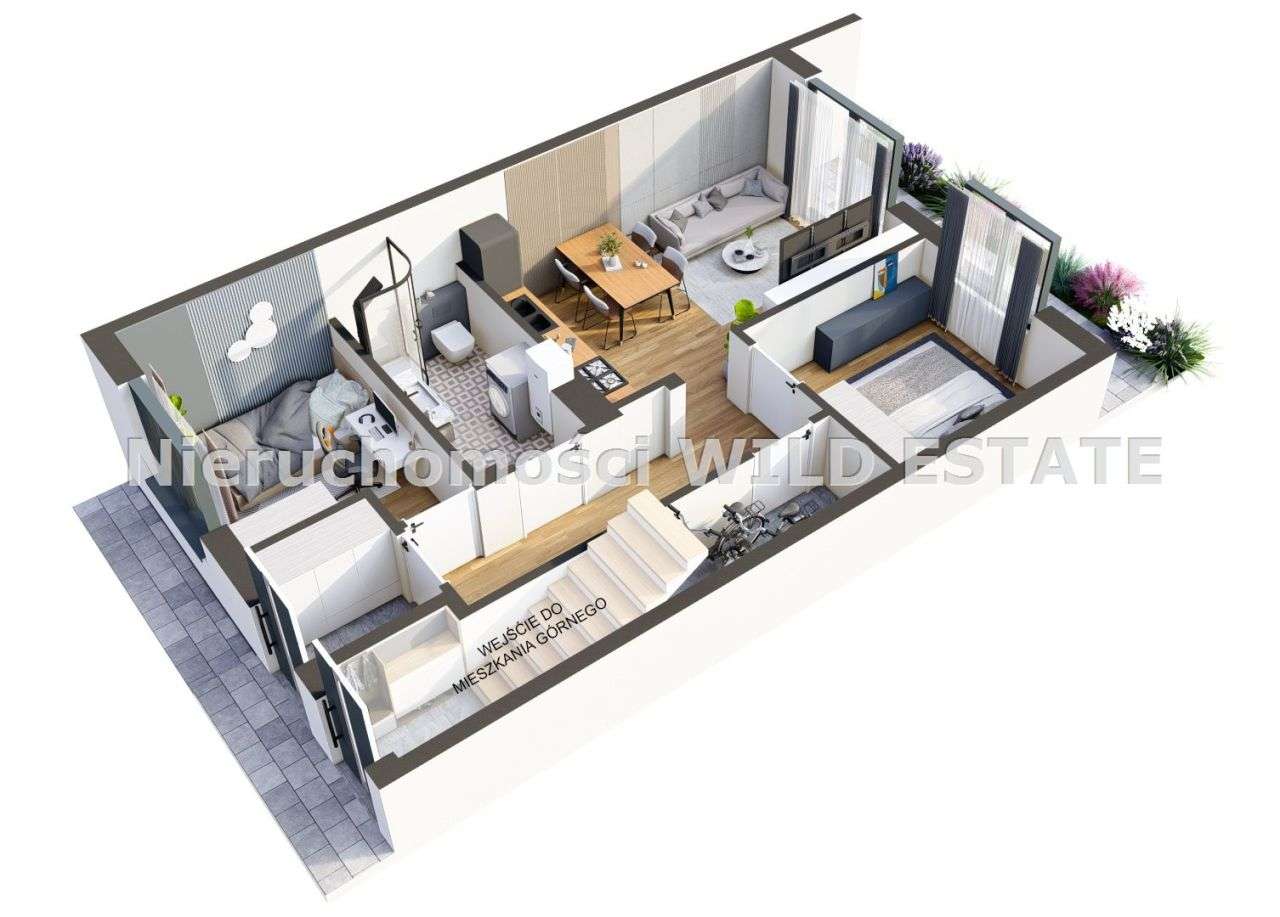 Mieszkanie, 52,82 m², Sanok