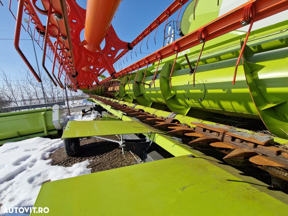 Claas VARIO V 680 HEDER CEREALE  CU CARUCIOR  TRANSPORT CLAAS - 12
