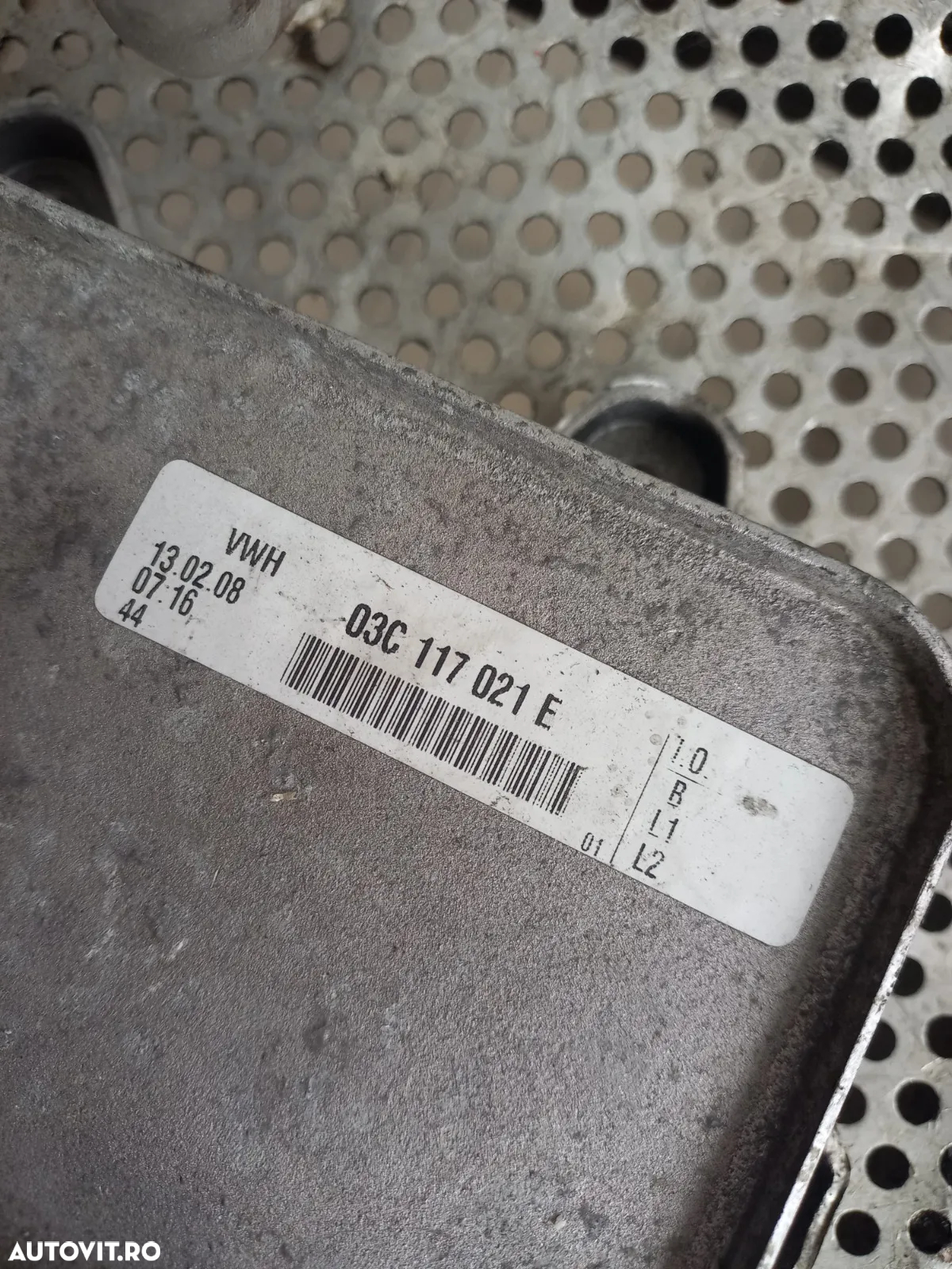 Racitor Ulei Termoflot Vw Golf 5 1.4 TSI Motor CAX Cod 03CE - 5