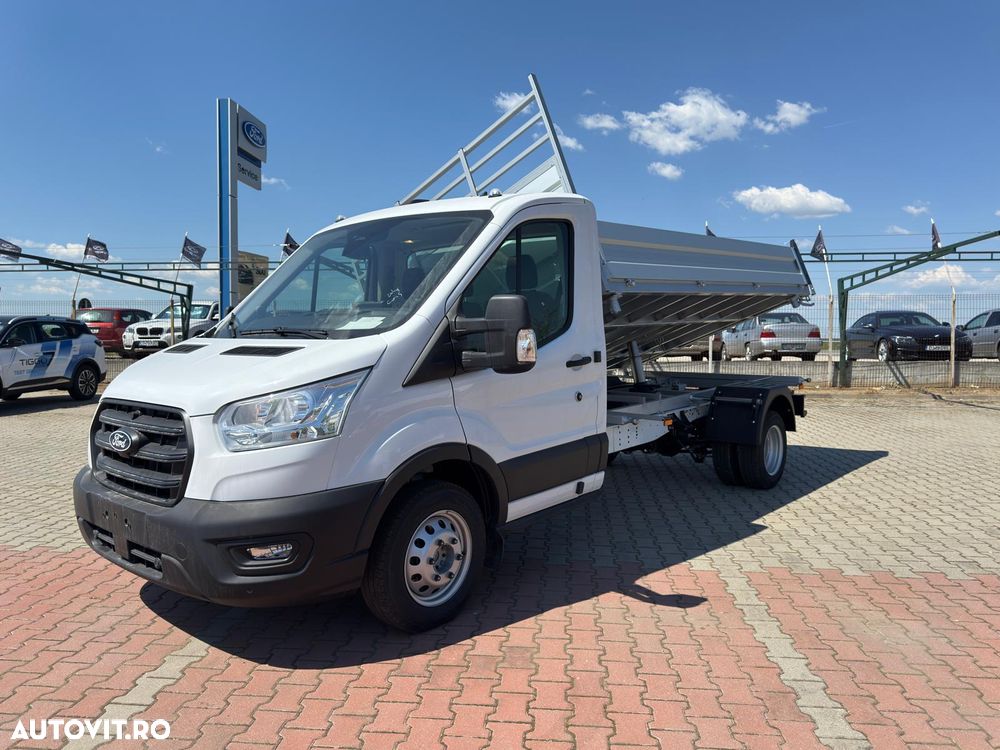 Ford TRANSIT - BENA BASCULABILA TRILATERALA - 2