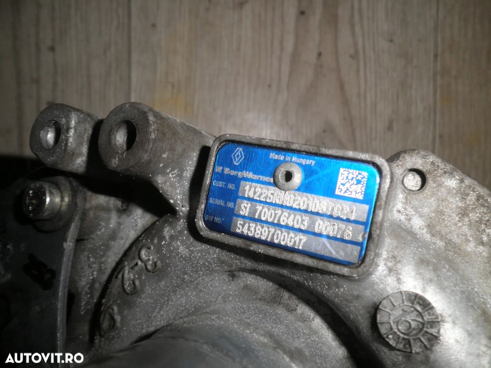 Turbina Renault Trafic , Opel Vivaro, 1.6 DCI 54389700017 - 3