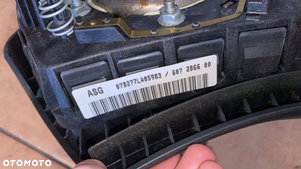 BMW E60 E61 PODUSZKA POWIETRZNA KIEROWCY KIEROWNICY AIRBAG 6774449 - 4