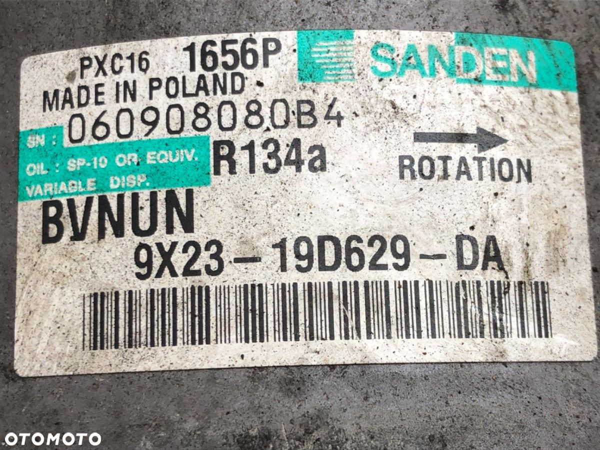 SPRĘŻARKA KLIMATYZACJI - 180.00 PLN - LAND ROVER RANGE ROVER SPORT I (L320) 2005 - 2013 3.0 D 4x4 - 5