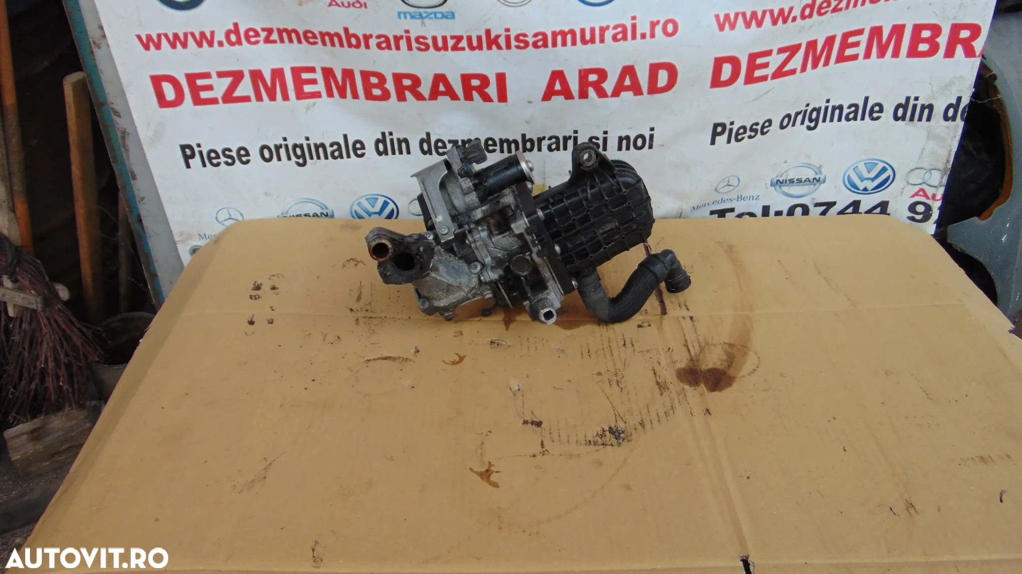 Racitor gaze cu egr Peugeot boxer 2.0 euro 6 Citroen jumper 2.0 euro 6 supapa egr cu racitor gaze - 3