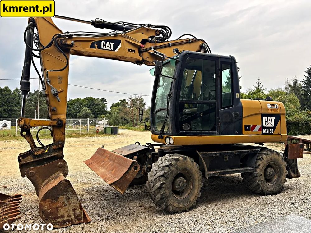 Caterpillar M313D KOPARKA KOŁOWA 2014R | CAT M313D, JCB JS145W,  160W, Komatsu PW148-8, PW158-11, Volvo EW160D, EW140D, Liebherr A 314,  316, 918, Doosan DX140W, Doosan DX160W, Hyundai R140W-9, Hyundai HW160, Hitachi ZX140W-3, ZX160W-3, Mecalac 12MXT, 12MTX, Terex TW160, New Holland MH5.6 - 17