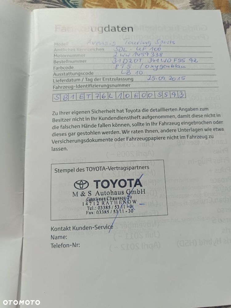 Toyota Avensis 2.0 D-4D Selection - 14
