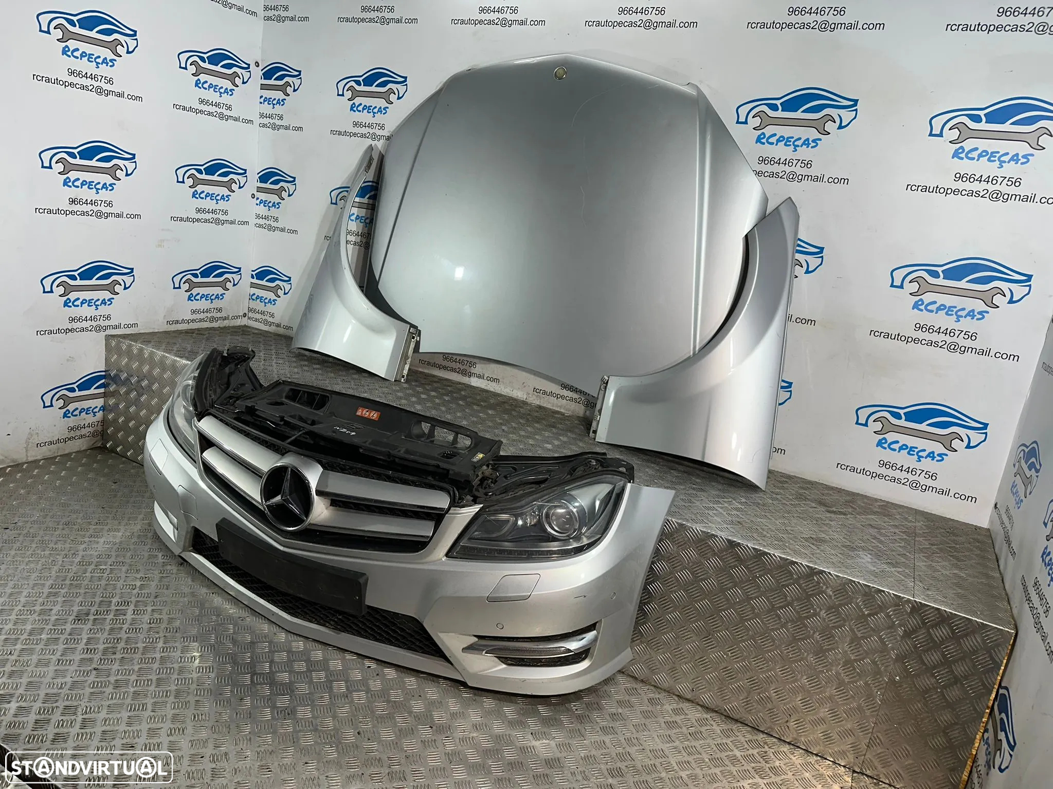 .Frente Completa Xenon AMG Mercedes Benz W204 C220 Facelift Diesel 651.911 2006 - 2014 - 4