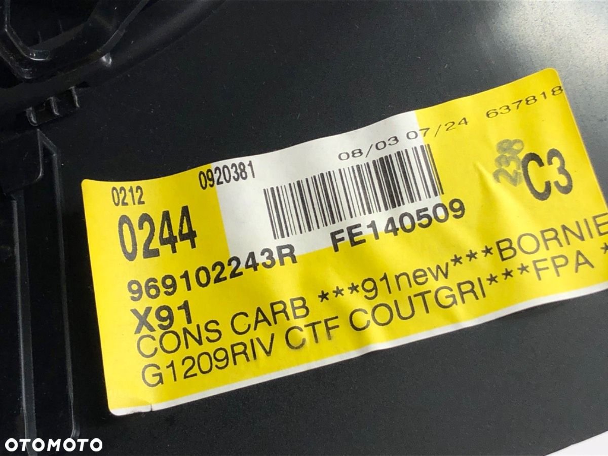 TUNEL ŚRODKOWY - 86.00 PLN - RENAULT LAGUNA III Grandtour (KT0/1) 2007 - 2015 2.0 dCi (KT01, KT08, - 6