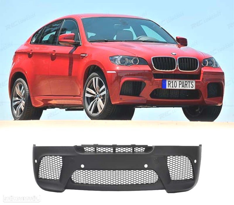 PARA-CHOQUES FRONTAL BMW X6 E71 08-14 LOOK M PERFORMANCE - 1