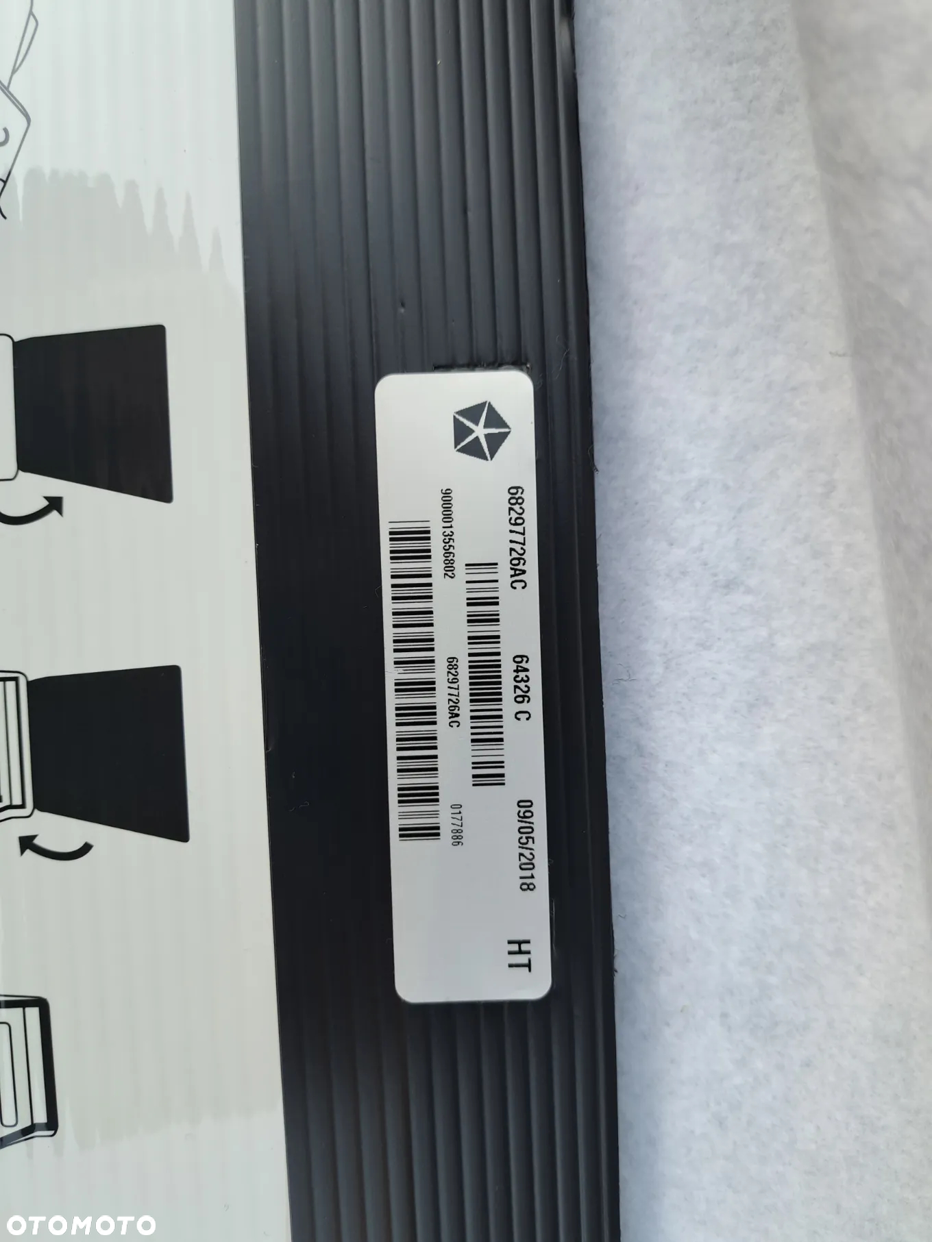 Torba Pokrowiec na elementy dachu panele Hardtop Jeep Wrangler JL 68297726AC Freedom Panel Storage Bag Jeep Wrangler JL - 7