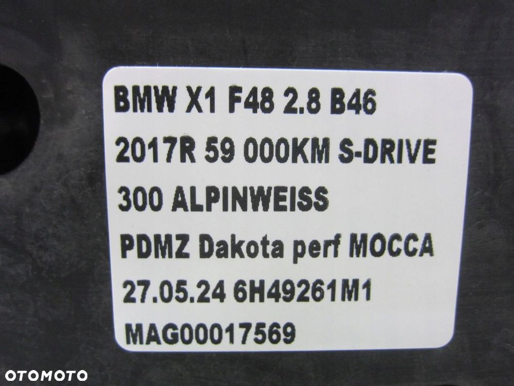 BMW X1 F48 F46 F39 BELKA ZAWIESZENIA SANKI WÓZEK PRZÓD 31116872729 6872729 - 11