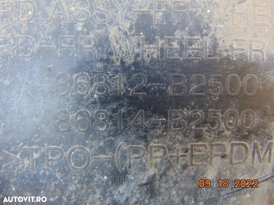 Carenaj roata dreapta Kia Soul 2013-2019 dezmembrez kia soul 2 - 2