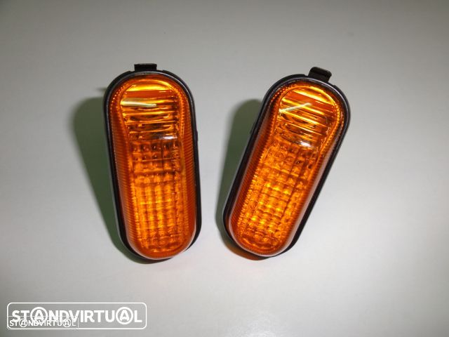 Pisca / farois / farolins laterais honda civic 92-95 crx, crx del sol, logo, s2000 fundo laranja - 1