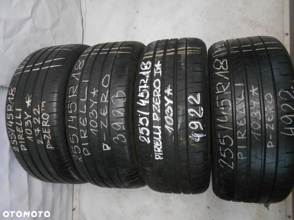 OPONY 255/45R18 PIRELLI PZERO DOT 3923 / 4922 6.6MM - 1