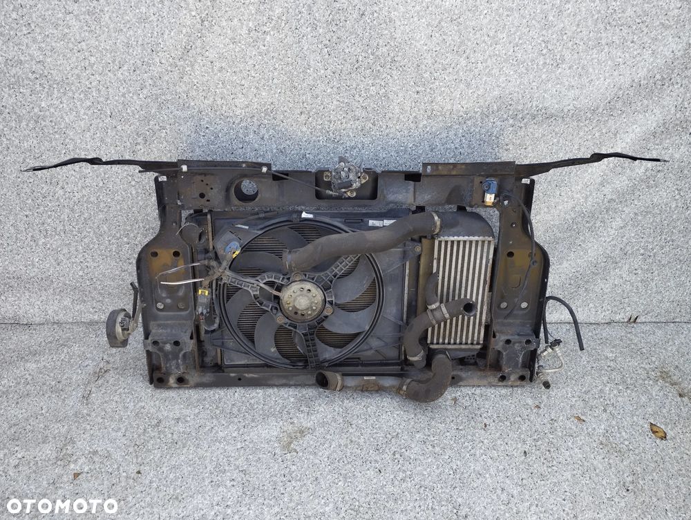 Fiat 500 pas przedni wzmocnienie komplet chłodnic 1.3 JTD - 5