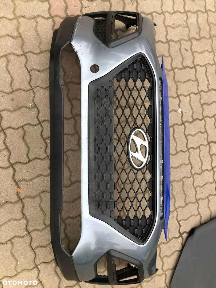 Hyundai kona zderzak przedni przód grill chrom k - 2