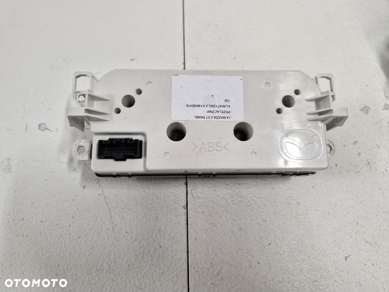MAZDA CX7 PANEL PRZEŁĄCZNIK KLIMATYZACJI K1900EH15 - 6