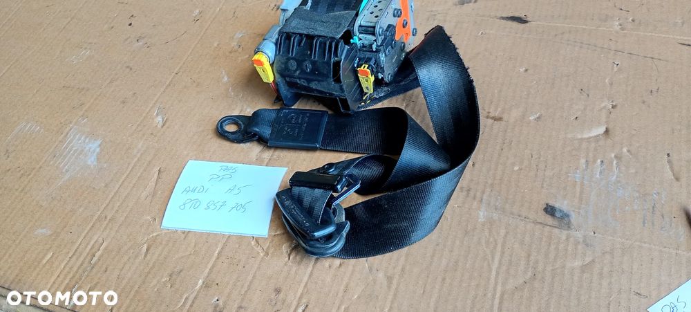 Pas bezpieczeństwa prawy przód przedni prawy Audi A5 8T Coupe 8T0857705 - 5