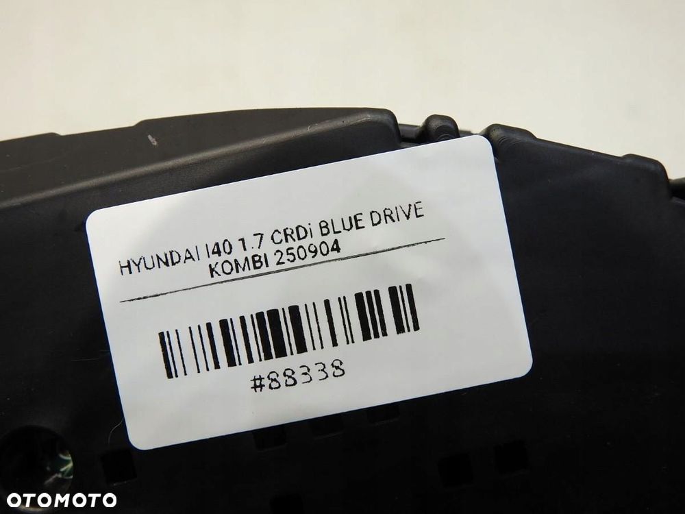 LICZNIK ZEGARY HYUNDAI I40 KOMBI 940013Z050 11001783620H - 5