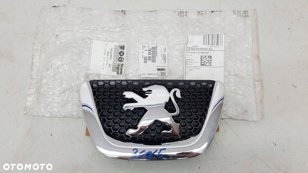 peugeot bipper tepee 08- znaczek emblemat przód - 1