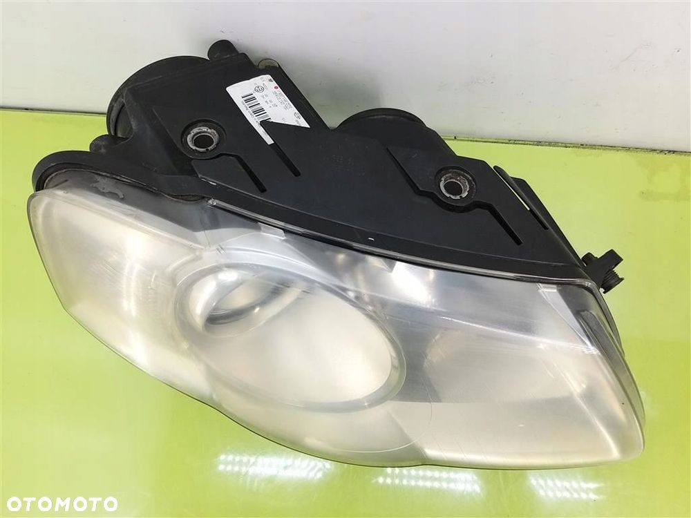 Reflektor lampa przód prawa VW Passat B6 2005-2010 3C0941006J ORYGINAŁ - 3