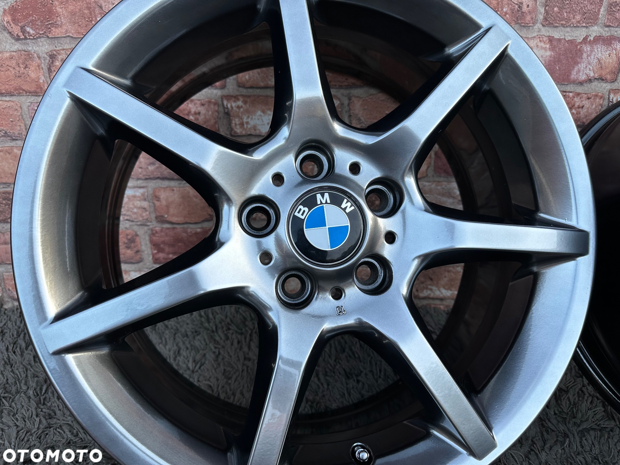 7.5j 8j Felgi 18 oryginał BMW 5x120 Styling 180 seria 1 E87 3 E36 E46 E90 Z3 Z4 E81 F20 F22 F30 alufelgi 208 261 M pakiet Shadow Chrome JR Radom - 6