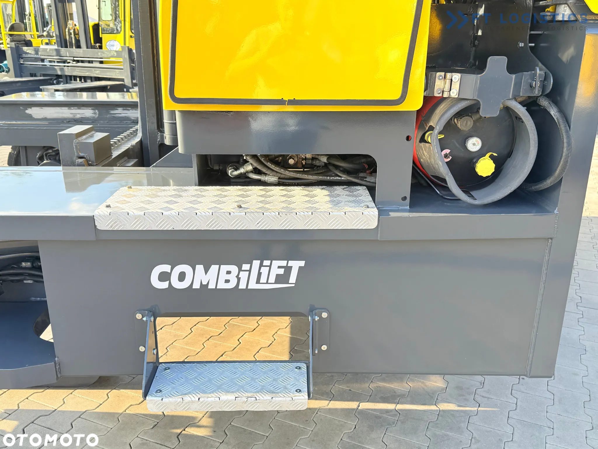 Combilift C14000 / GAS LPG / DUPLEX 3600MM / WOLNY SKOK / POZYCJONER / WIDŁY 1500MM / JAK NOWY - 9