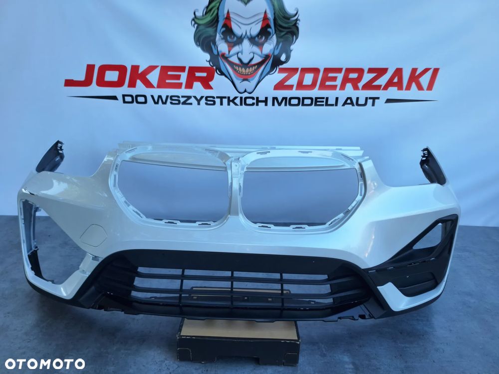 BMW X1 F48 LCI LIFT 19- NIE KLEJONY! ZDERZAK PRZÓD PRZEDNI BIAŁA PERŁA MET. ORYG. 5111 7954205 WYSYŁKA KRAJ-EUROPA