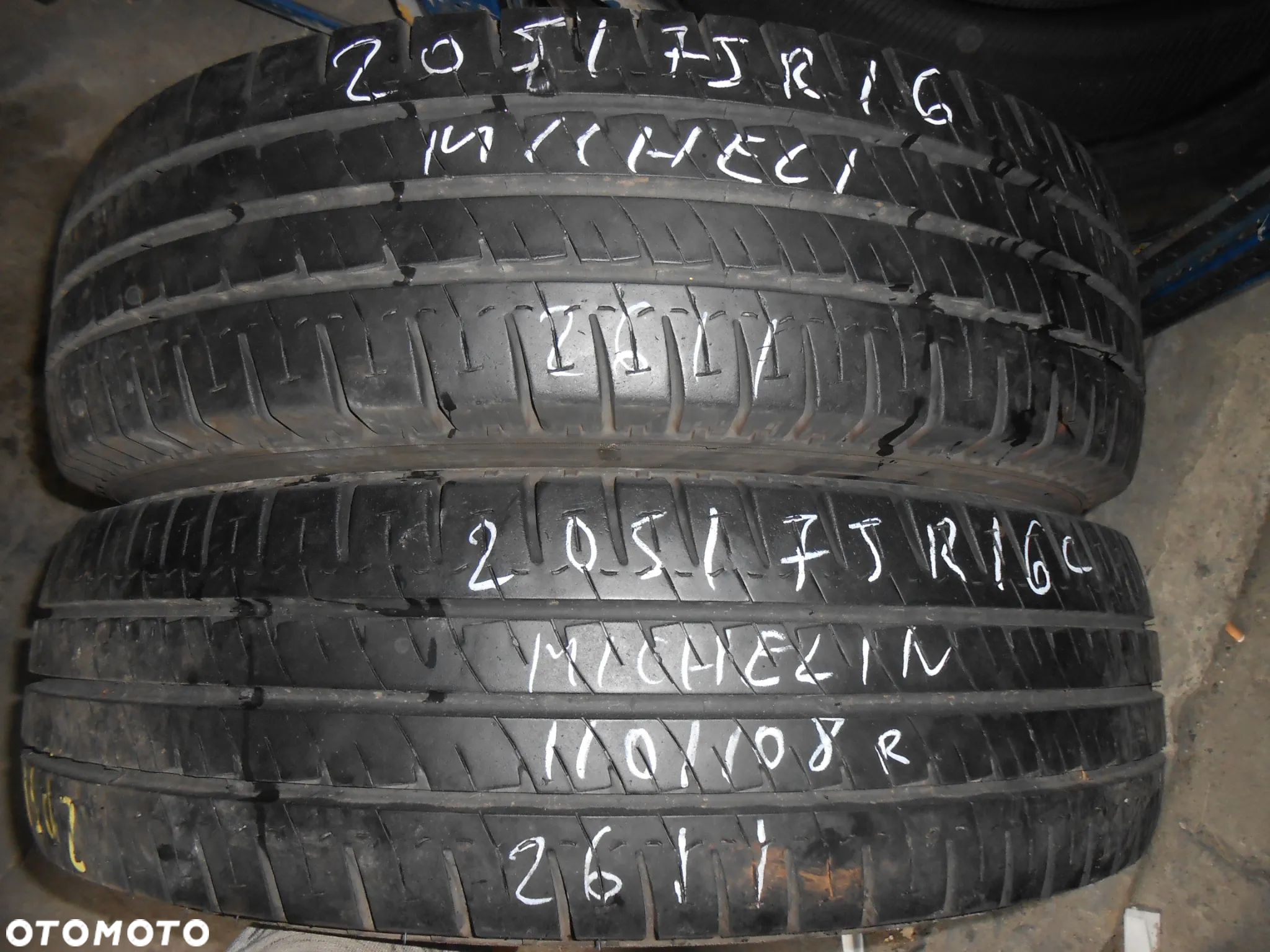 OPONY 205/75R16C MICHELIN AGILIS DOT 2611 11MM - 1