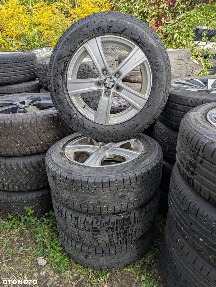 KOMPLET ALUFELG 5X114.3 R16 SUZUKI HONDA OPONY ZIMOWE.
