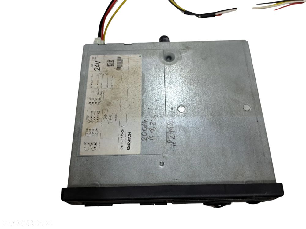 TACHOGRAF CYFROWY TYP 1381 IVECO 2008R VER 1.2a    504243394 - 2
