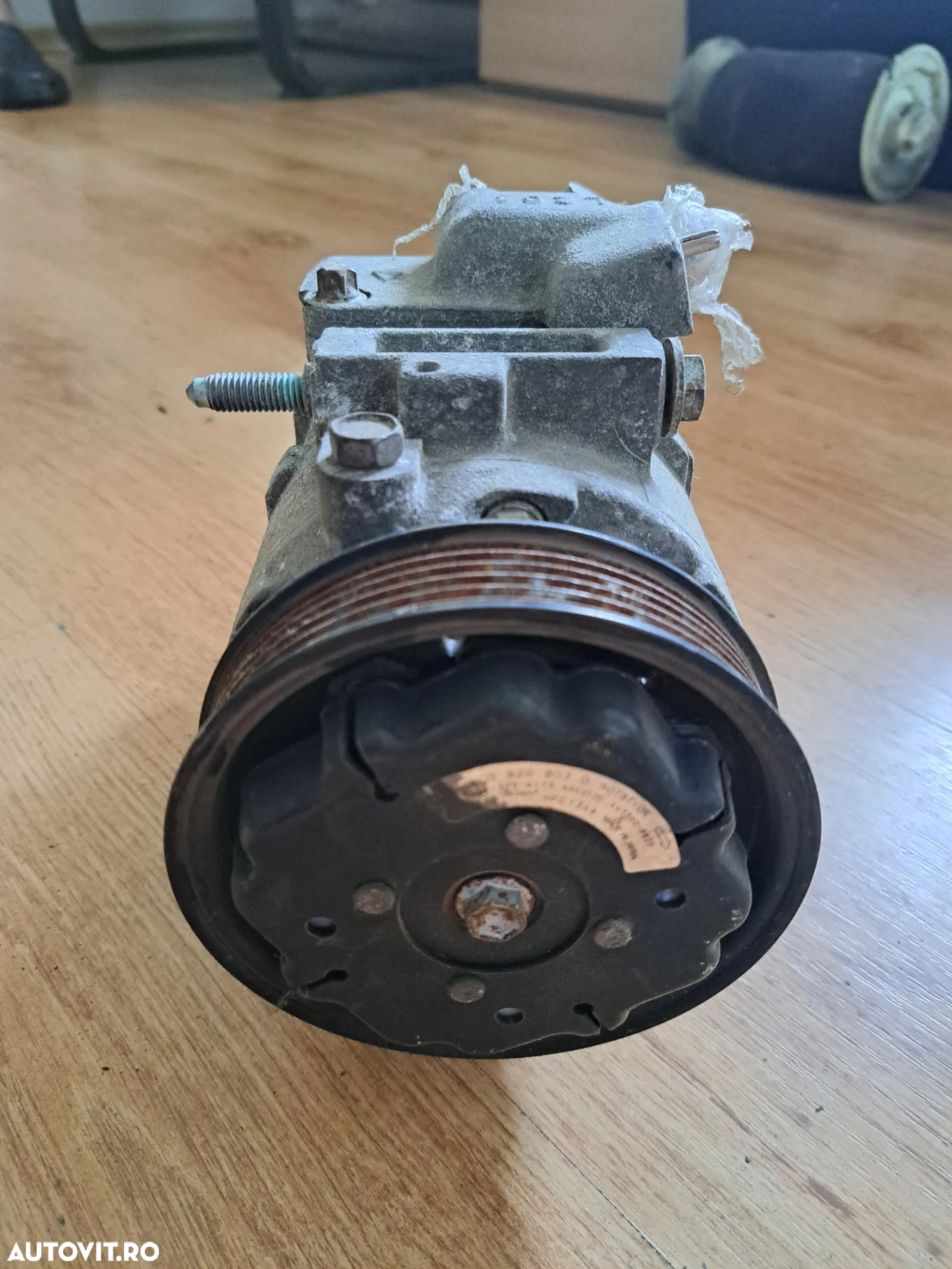 Compresor clima ac aer conditionat Denso 6pk original VW Polo Seat Ibitza Cordoba Skoda Fabia Roomster 1.0 1.2 1.4 1.6 1.8 1.9 2.0 tdi tsi fsi gti lpg - 5