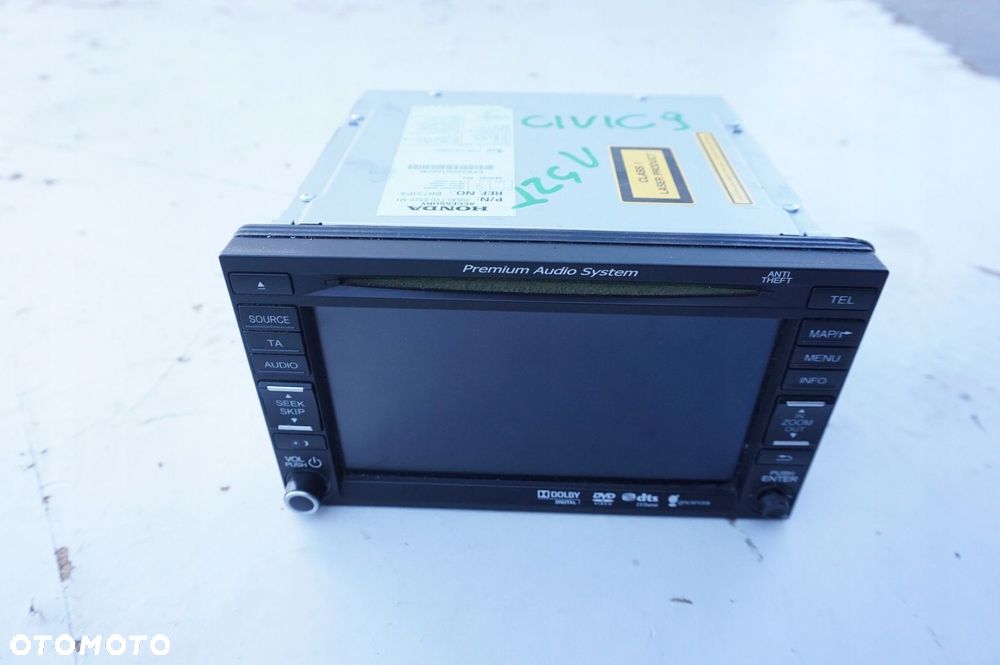 RADIO NAWIGACJA 39540-TV0-E520-M1 HONDA CIVIC 9 IX - 1